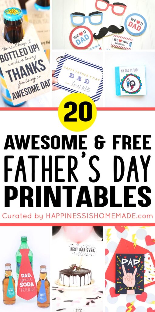 Free Printable Fathers Day Crafts