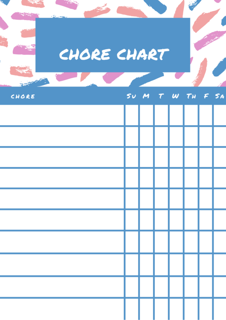 20 Free Printable Chore Charts Best Chore Charts To Download Parade Entertainment Recipes Health Life Holidays
