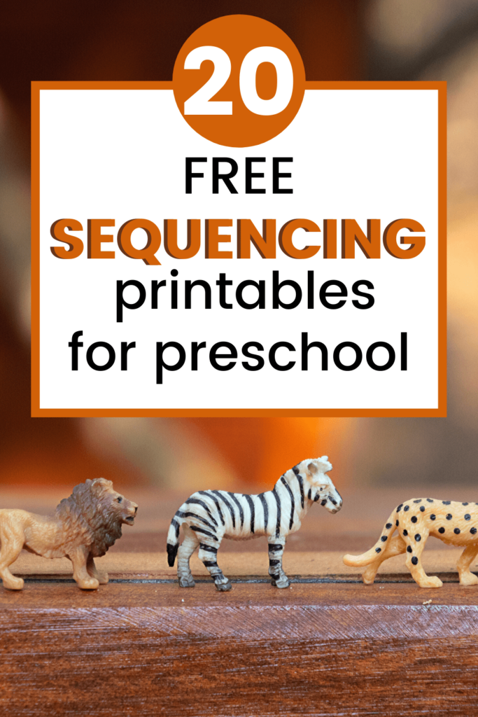 4 Step Sequencing Pictures Printable Pdf Free