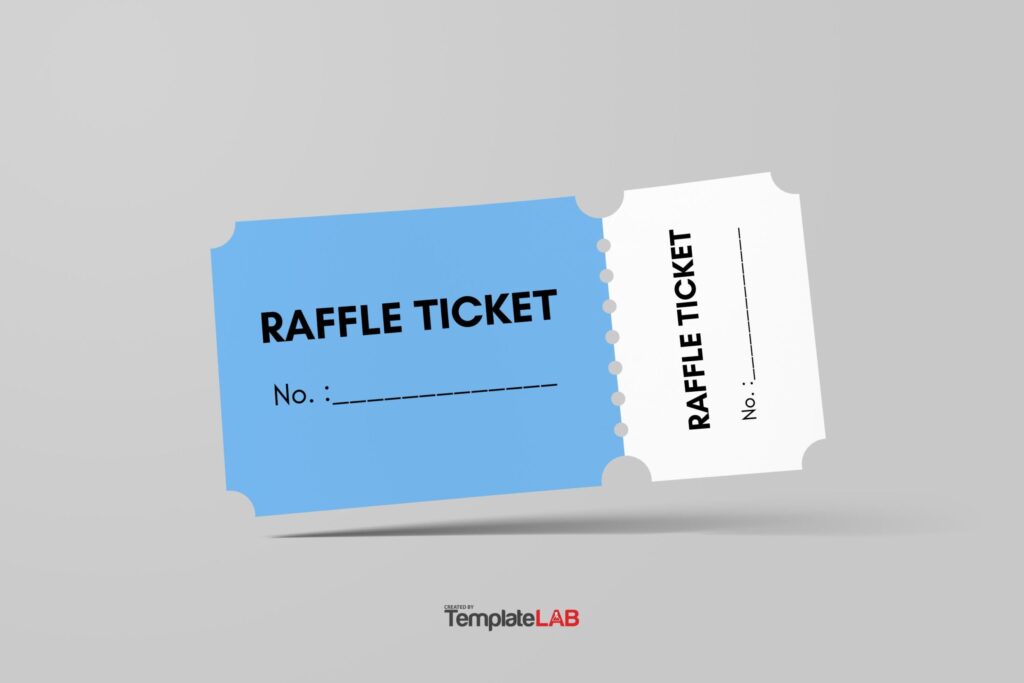 20 Printable Raffle Ticket Templates FREE TemplateLab