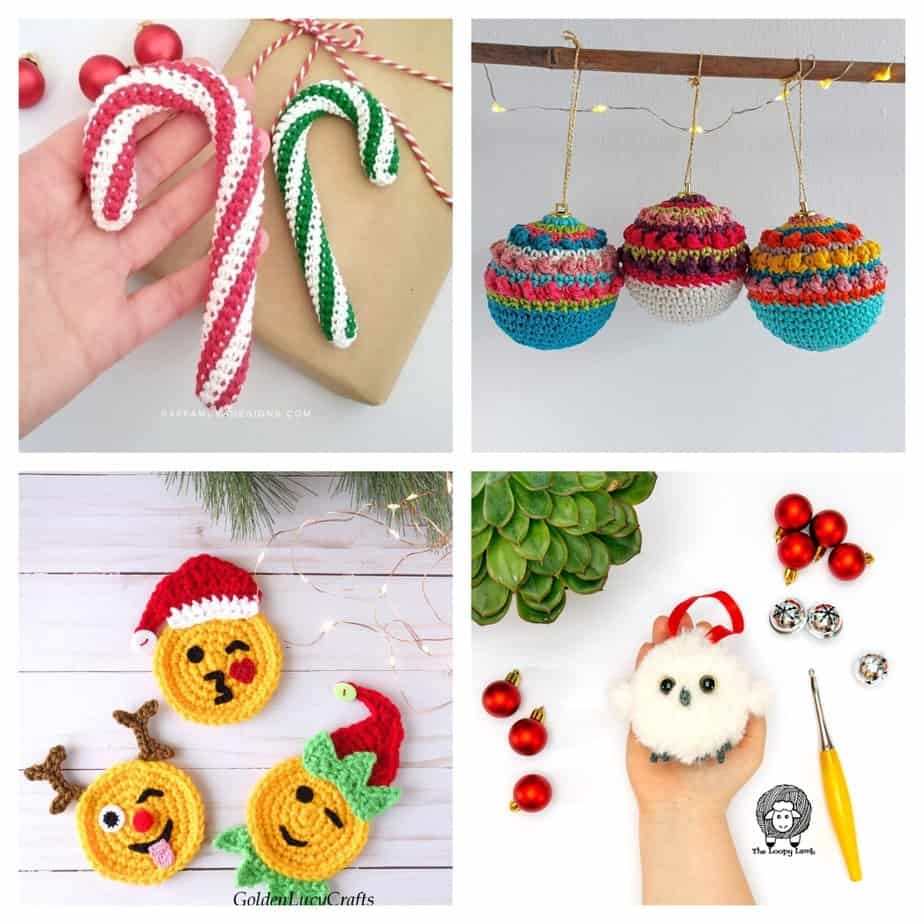 21 Free Crochet Patterns For Christmas Ornaments Annie Design Crochet