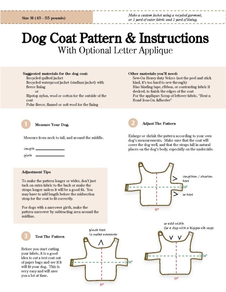 23 Elegant Image Of Sewing Patterns For Dogs Figswoodfiredbistro Dog Coat Pattern Dog Clothes Diy Dog Jacket Patterns