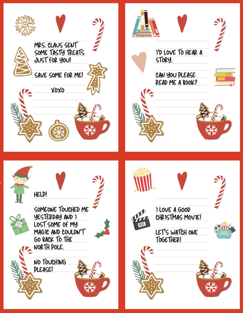 Elf On Shelf Printable Free