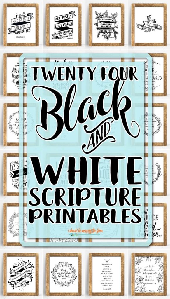 Bible Verse Printables Free