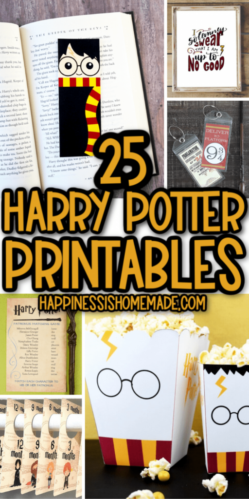 Free Harry Potter Printables