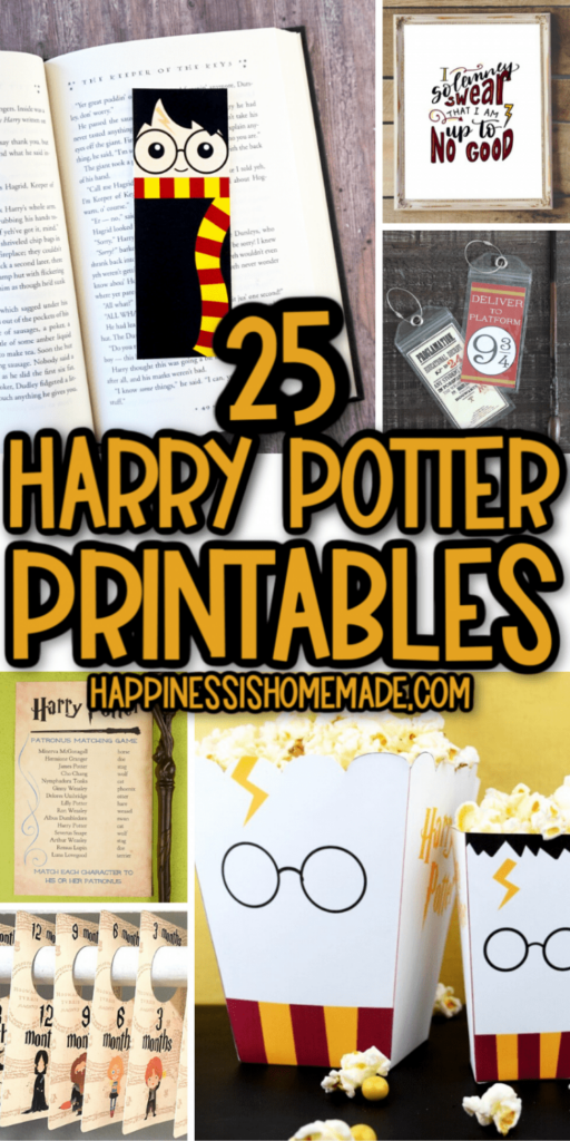 Harry Potter Printables Free