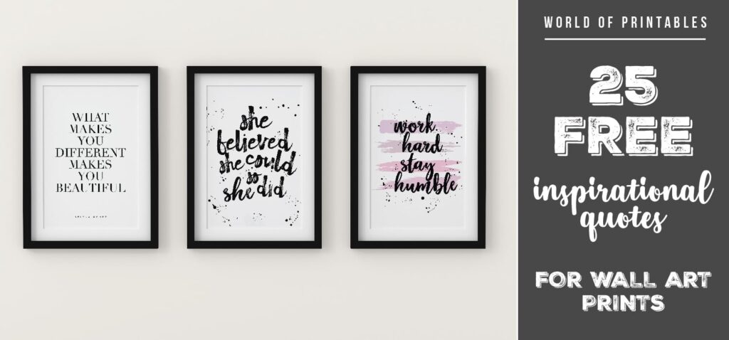 Family Free Printable Wall Art Quotes