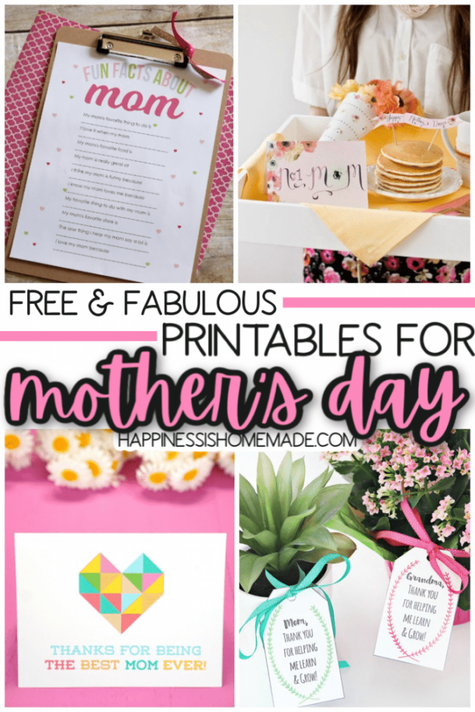 Mother's Day Printables Free