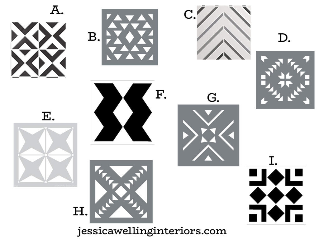 25 Modern Moroccan Tile Stencils Jessica Welling Interiors