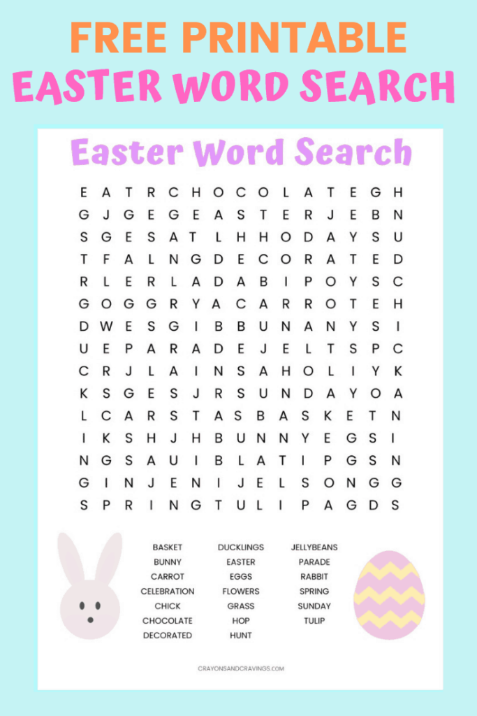 Free Easter Printable Games