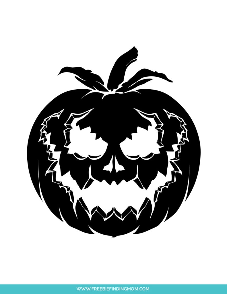 Free Printable Scary Pumpkin Stencils Free Printable Templates