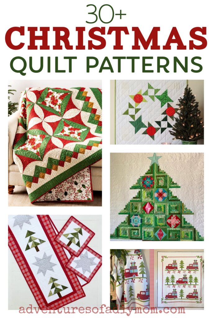 30 Christmas Quilt Patterns To Make This Holiday Season Adventures Of A DIY Mom