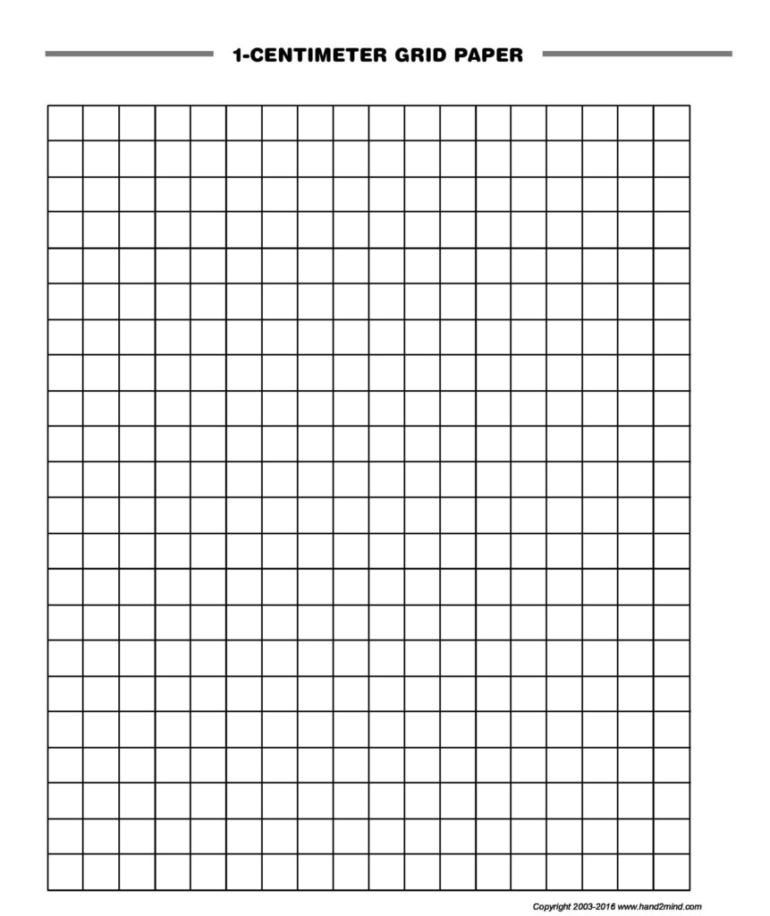 Free Grid Paper Printable