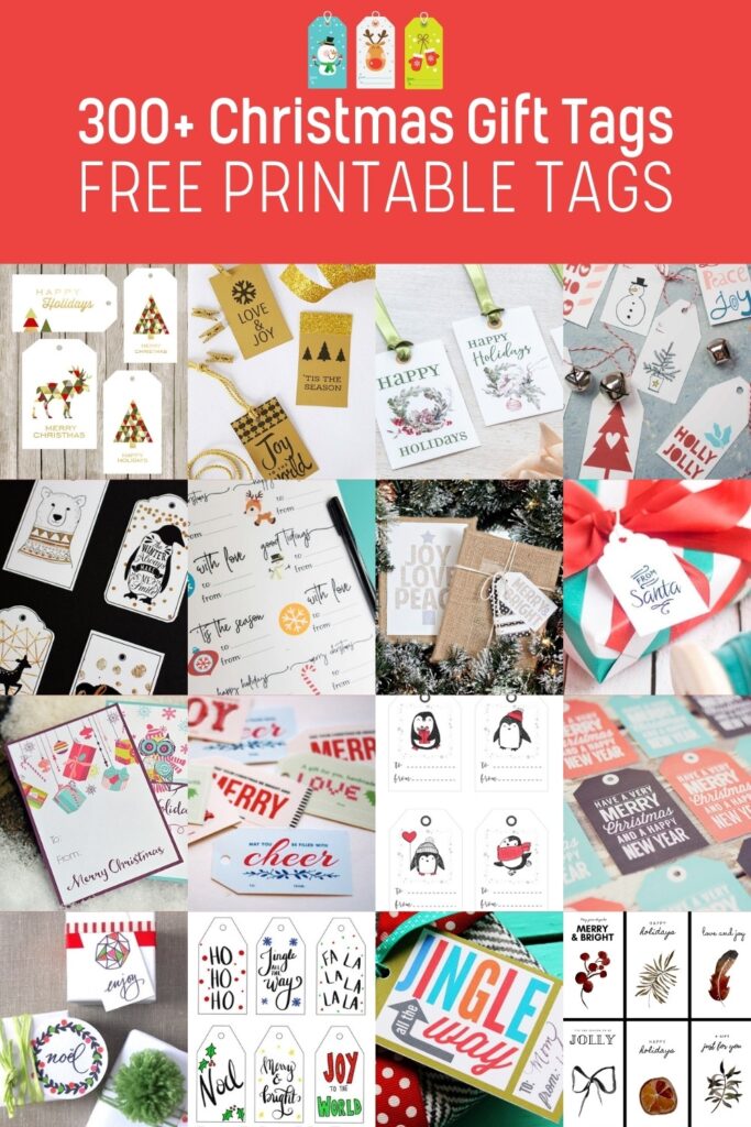 Free Printable Gift Tags For Christmas