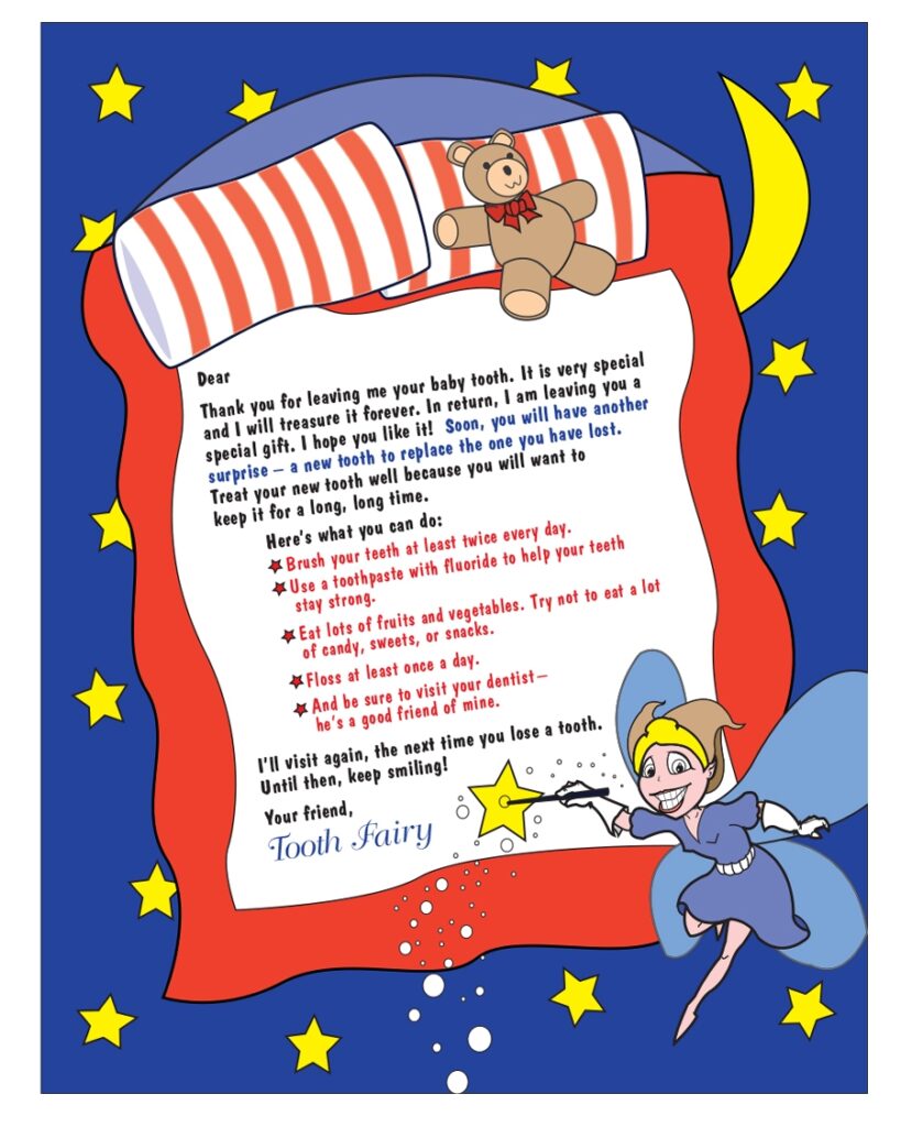 37 Tooth Fairy Certificates Letter Templates PrintableTemplates