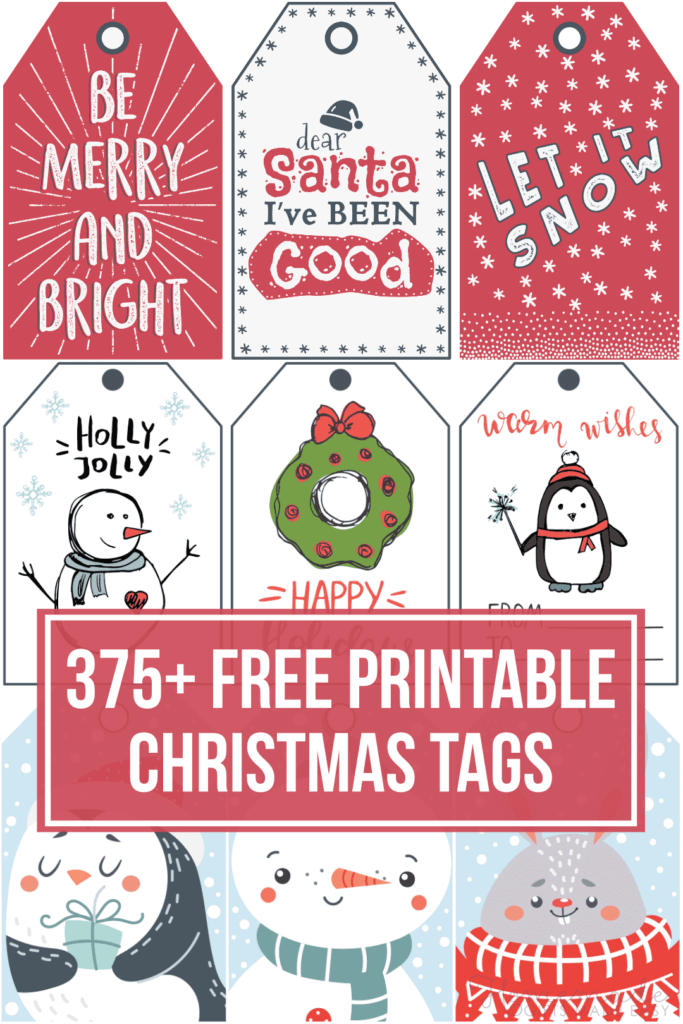 Santa Gift Tags Printable Free