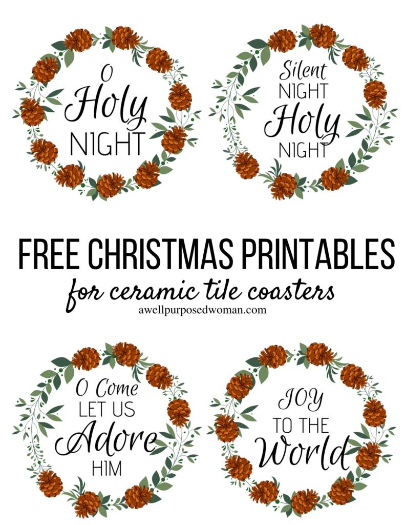 4 Free Farmhouse Christmas Printables A Well Purposed Woman
