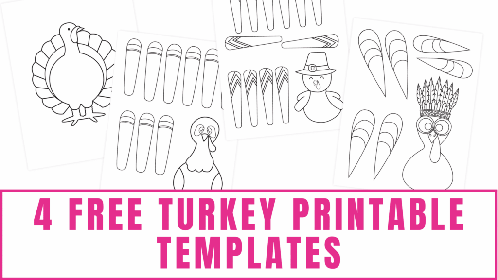 Turkey Template Printable Free