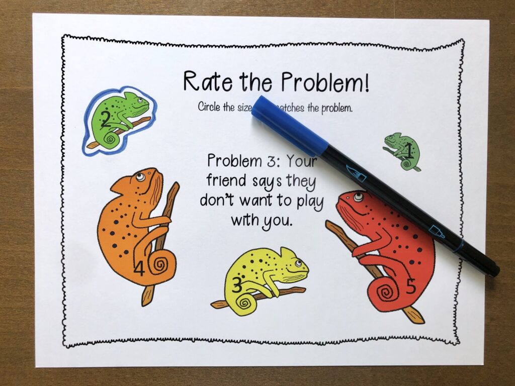 4 Ways To Teach Size Of The Problem To Elementary Students Bright Futures Counseling