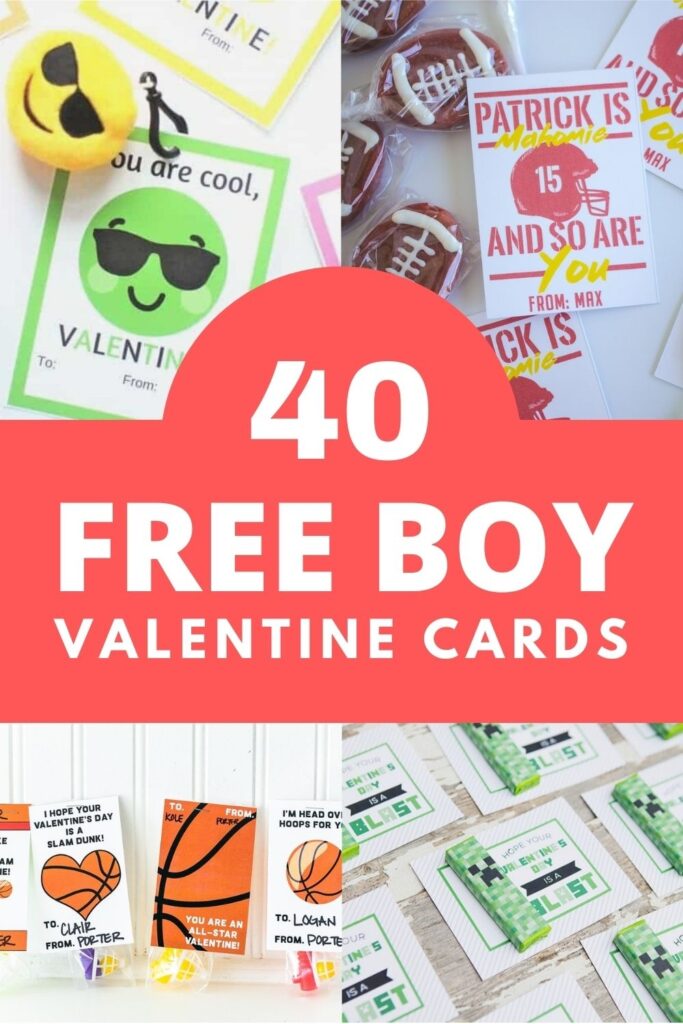 40 Free Boy Valentine Cards Handmade In The Heartland