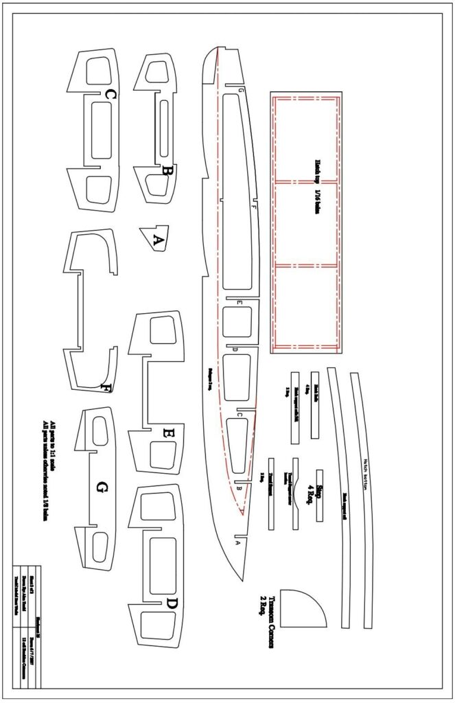 Printable Free Model Boat Plans Pdf