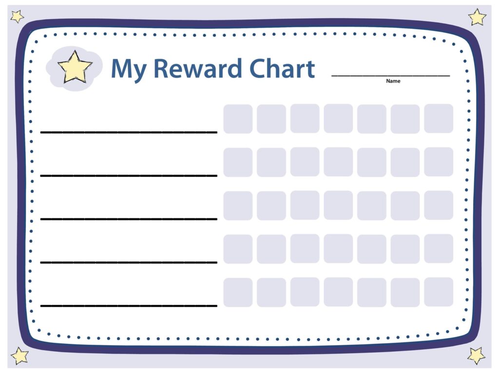 44 Printable Reward Charts For Kids PDF Excel Word Reward Chart Template Printable Reward Charts Reward Chart Kids