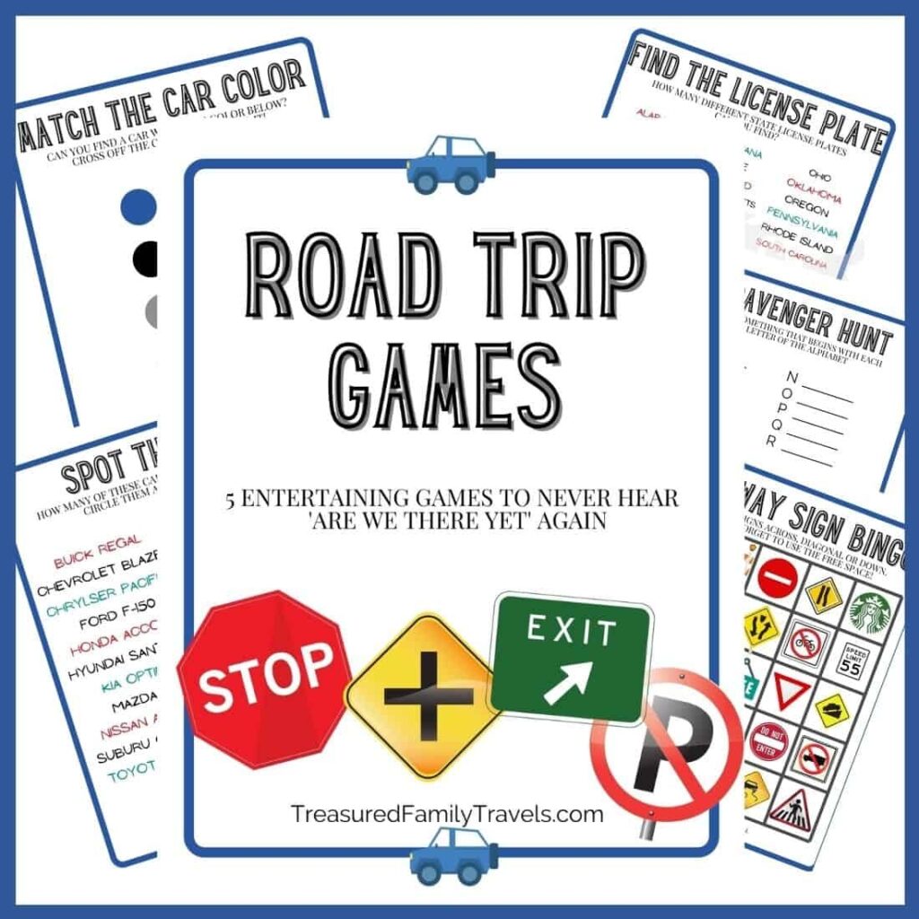 Free Road Trip Printables