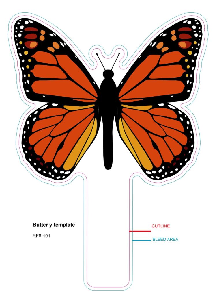 50 Printable Cut Out Butterfly Templates TemplateLab
