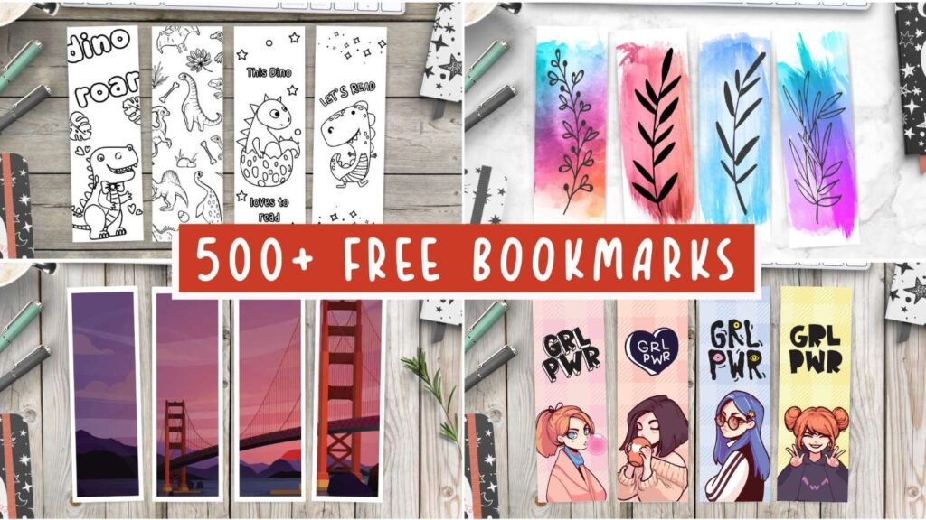 Free Printable Book Marks