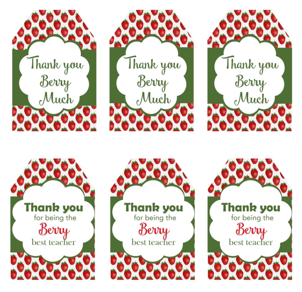 6 Best Teacher Gift Free Printable Christmas Tags Printablee