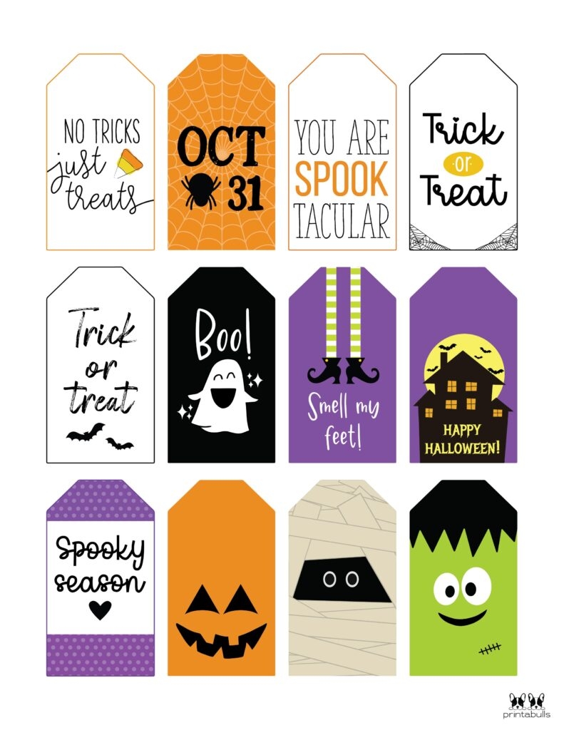 Free Halloween Printables Tags