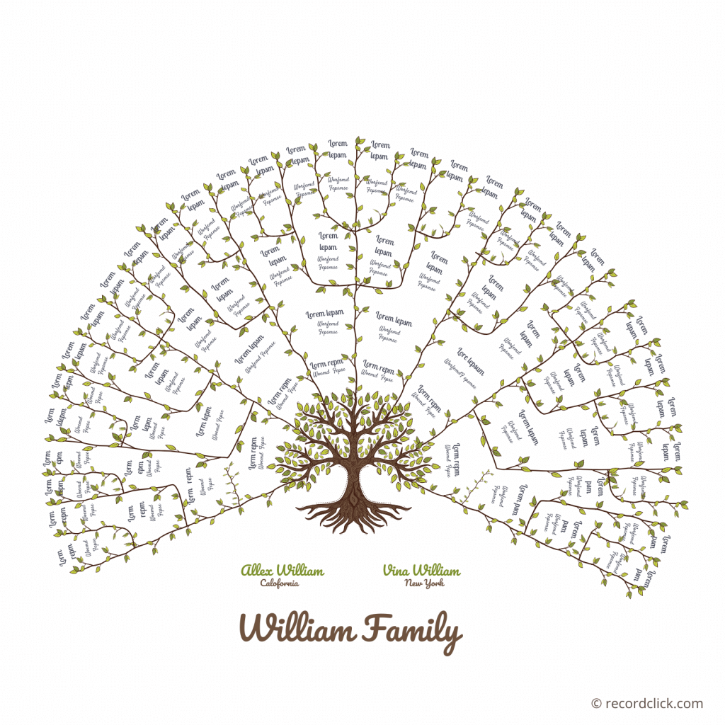 61 Free Family Tree Templates Printable Downloadable Editable