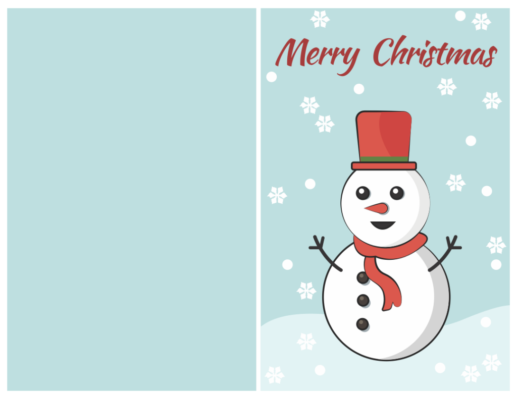 7 Best Free Printable Greeting Cards Christmas Printablee