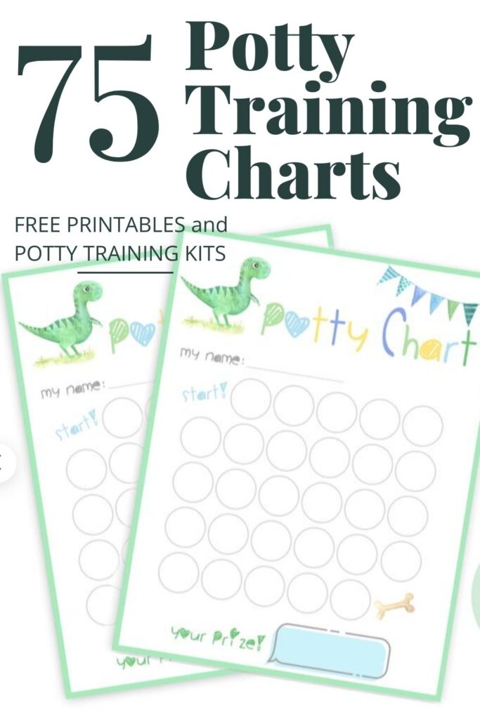 75 Free Printable Potty Training Charts For Boys Girls