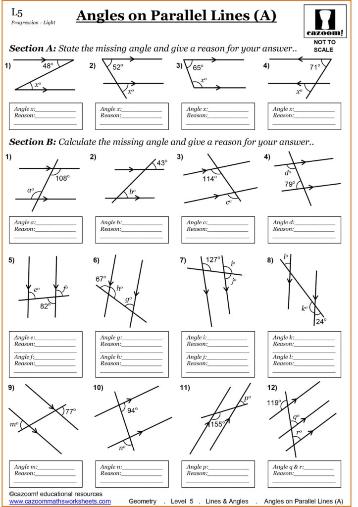 7th Grade Math Worksheets Free Printable With Answers