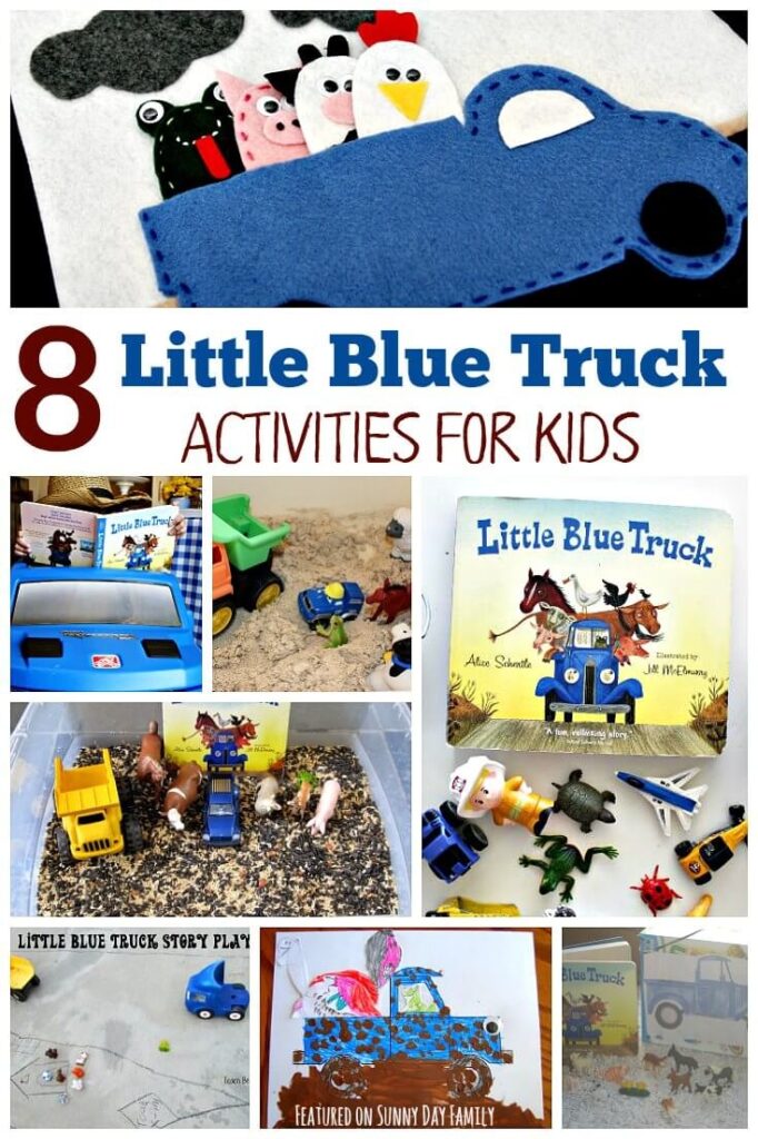 Little Blue Truck Free Printable
