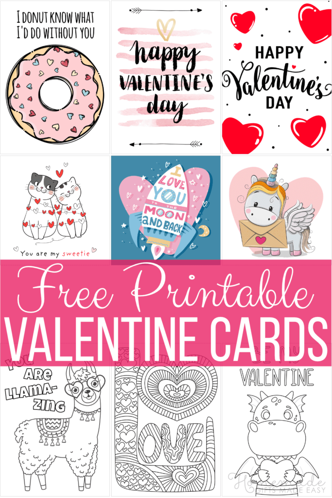 Free Printable Valentine Craft Ideas