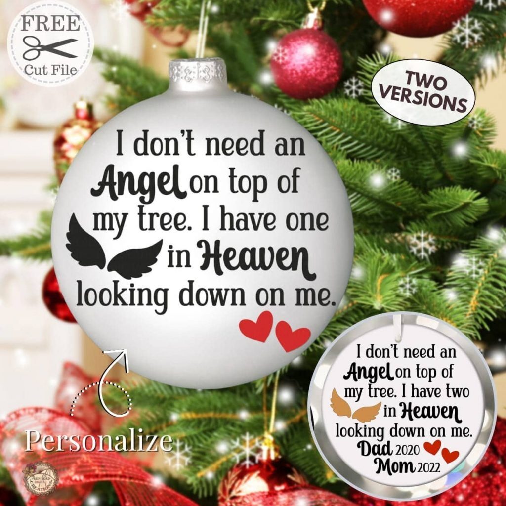 Angel In Heaven Free Memorial SVG Main Road Digital Creations