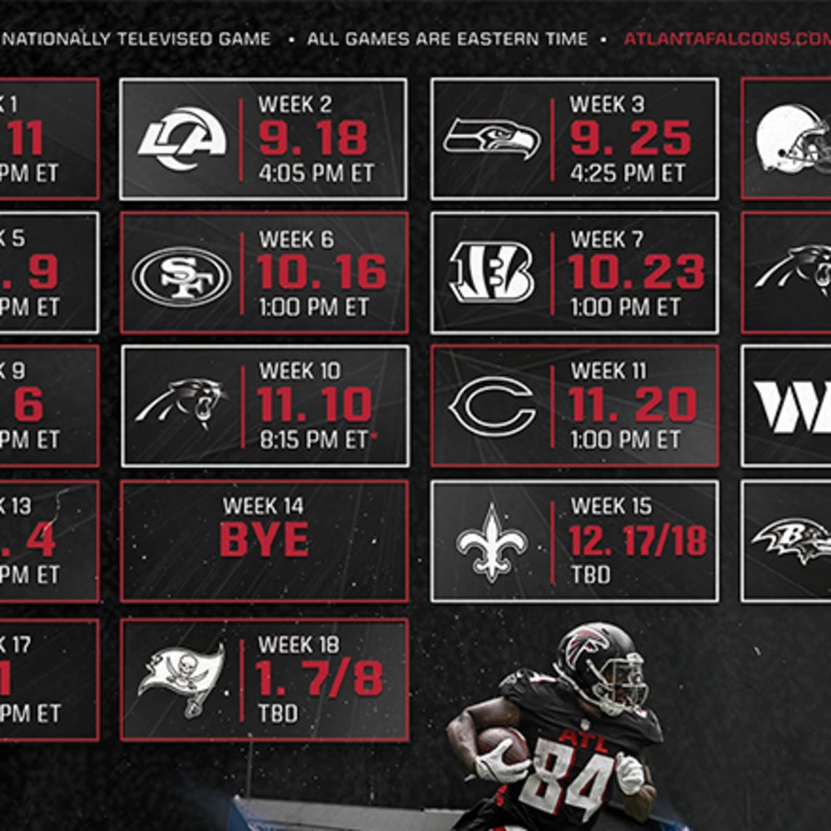 Atlanta Falcons Schedule 2022 AthlonSports Expert Predictions Picks And Previews