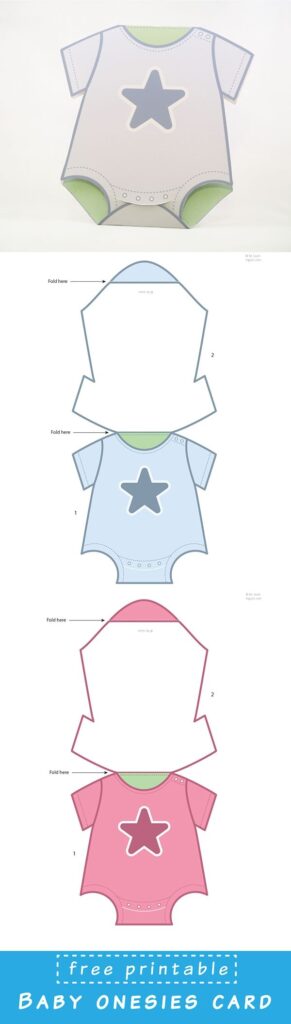 Baby Onesies Cards M Gulin Papercrafts Prints And More Baby Boy Cards Baby Shower Cards Baby Onesie Template