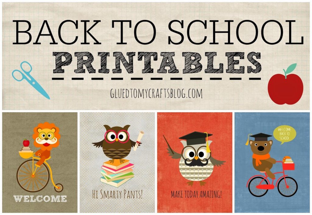 Back To School Printables For Classroom Decor