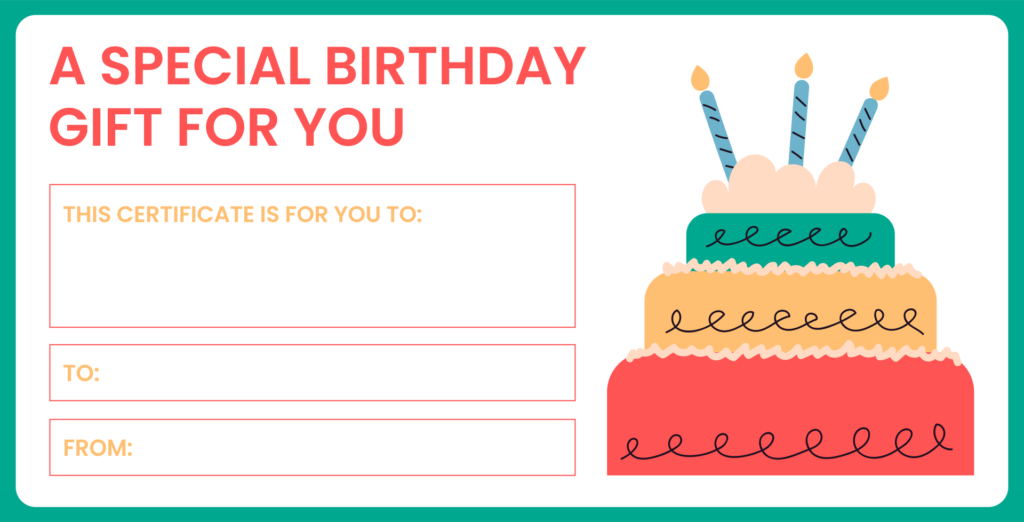 Birthday Certificate Gift Voucher Template Free Free Gift Certificate Template Christmas Gift Vouchers Printable Gift Certificate