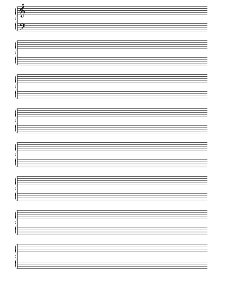 Blank Sheet Music Paper For Guitar Blank Sheet Music Piano Sheet Music Piano Sheet Music Free