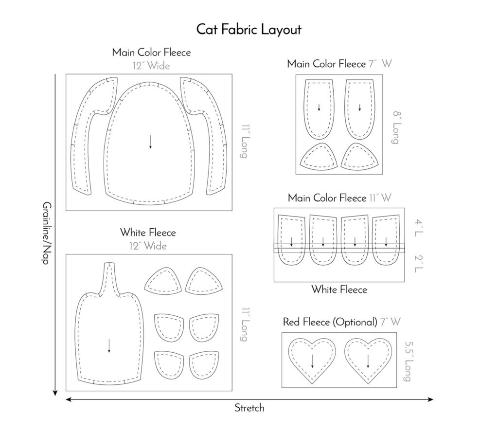 Booper The Cat Free Sewing Pattern Plus Bonus Tiny Patterns 