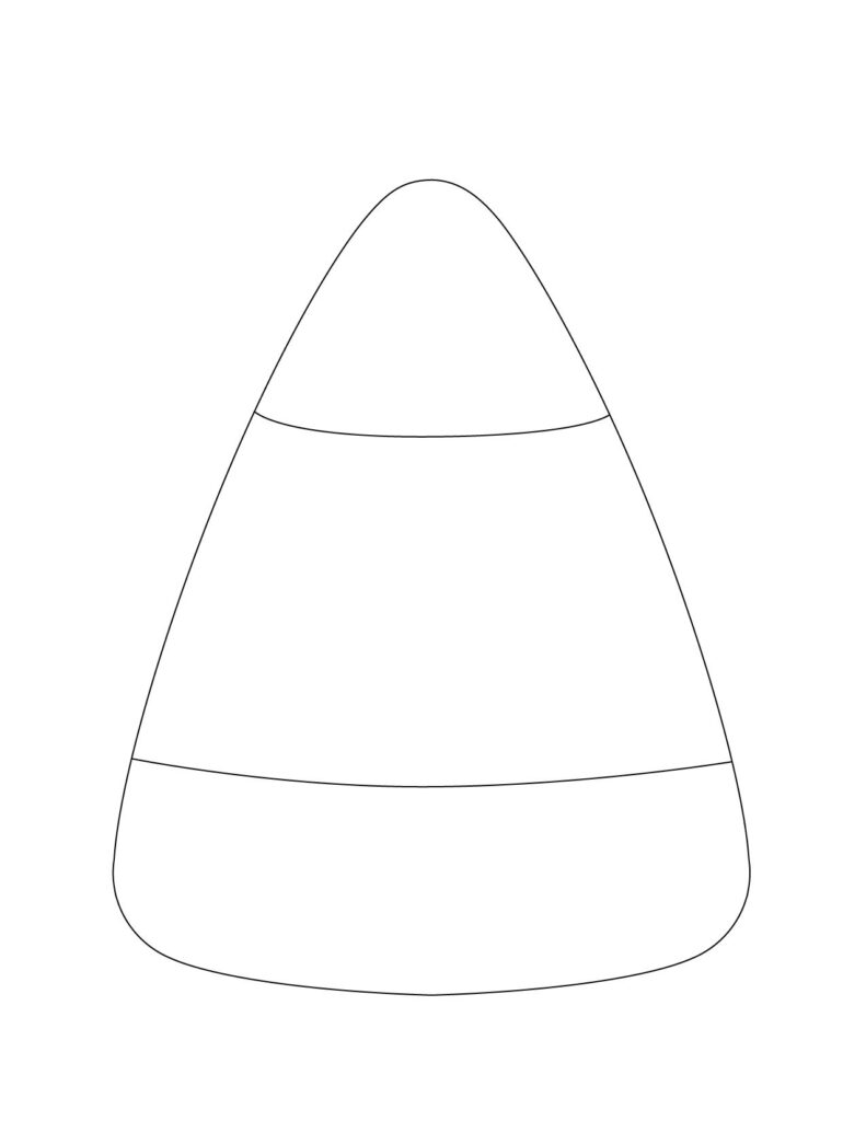 Candy Corn Cutouts Google Search Pictures Of Candy Corn Candy Corn Halloween Coloring Pages
