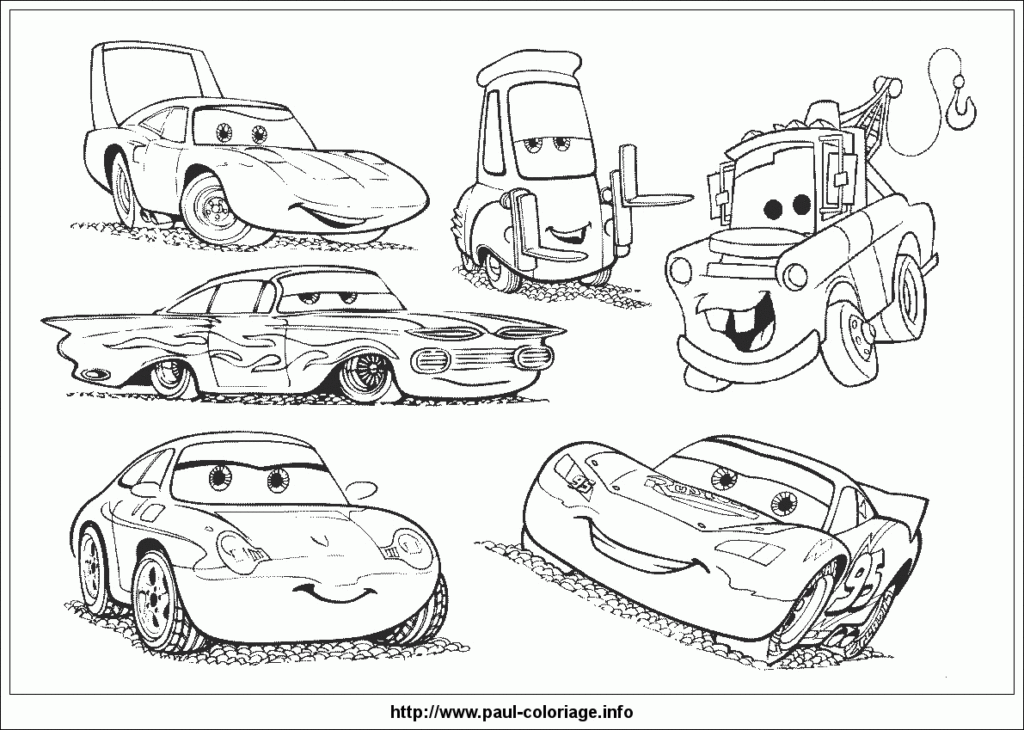 Cars Free Printable Coloring Pages For Kids