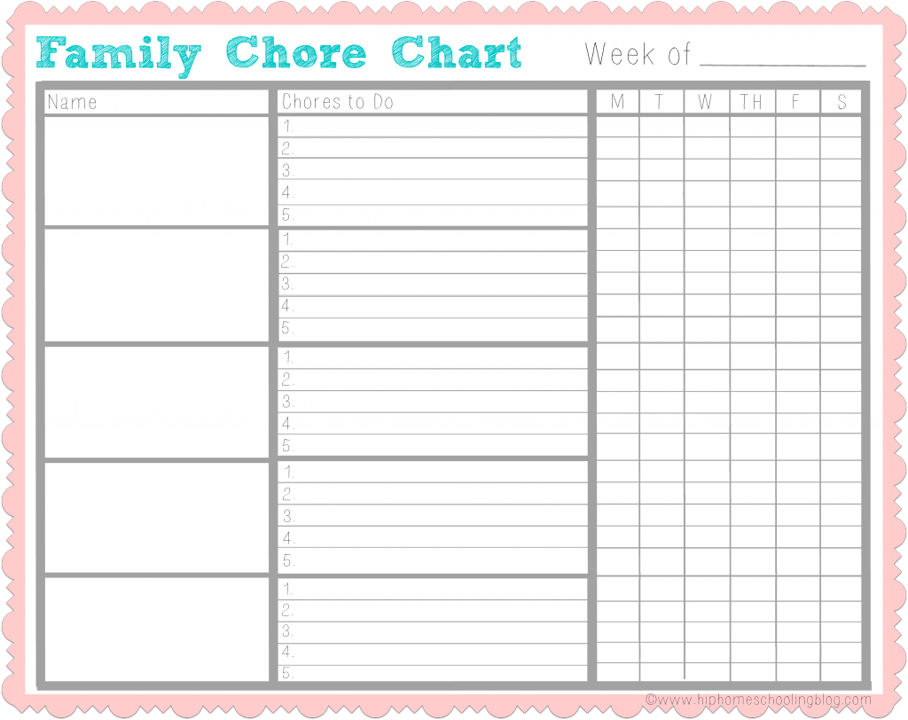 Chores For Kids Get Kids Helping With My Free Chore Chart Family Chore Charts Chore Chart Kids Chores For Kids