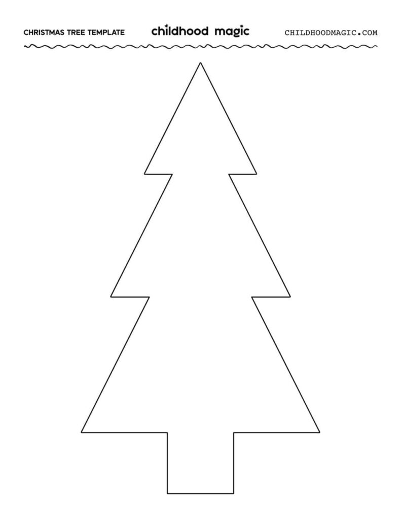Free Christmas Tree Printable