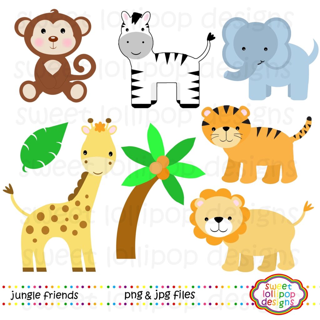 Clipart Baby Shower Animals Clip Art Library