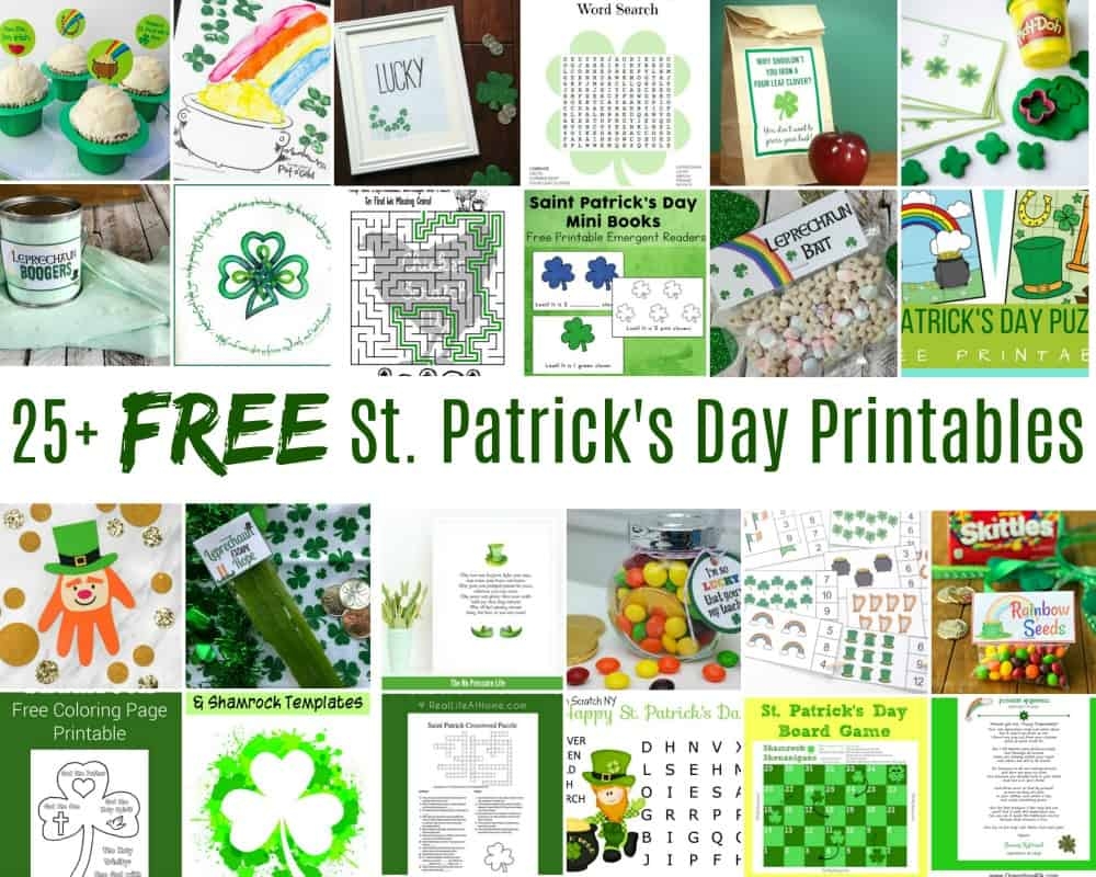 St Patrick's Day Printables Free